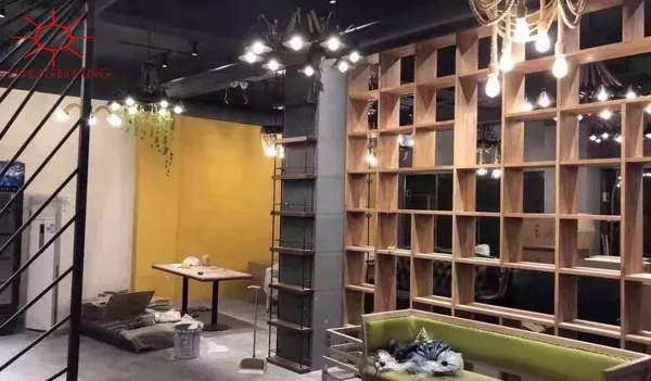 Đèn Thả Decor - Phong Cách Retro, Khung Kim Loại Treo Dây Thừng Nghệ Thuật Tdc-106