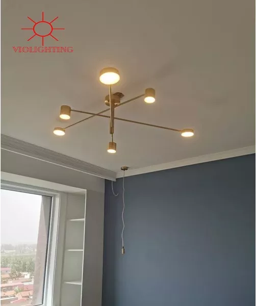 Đèn Gắn Trần Led, 6 Bóng Thiết Kế Hiện Đại Dc-306/6