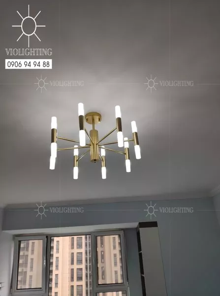Đèn Gắn Trần Phòng Khách Hiện Đại Kiểu Ống Dc-158