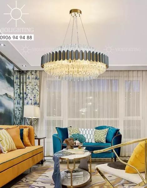 Đèn Gắn Trần Phale Phòng Khách-Bàn Ăn Cao Cấp Dc-126