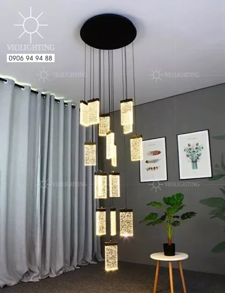 Đèn Trang Trí Thông Tầng-Sảnh, Miếng Phale Cao Cấp Dc-112