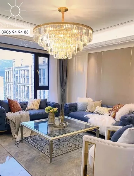 Đèn Gắn Trần Phòng Khách-Bàn Ăn, Phale Thẻ Phối Thân Vàng Giá Rẻ Dc-1030