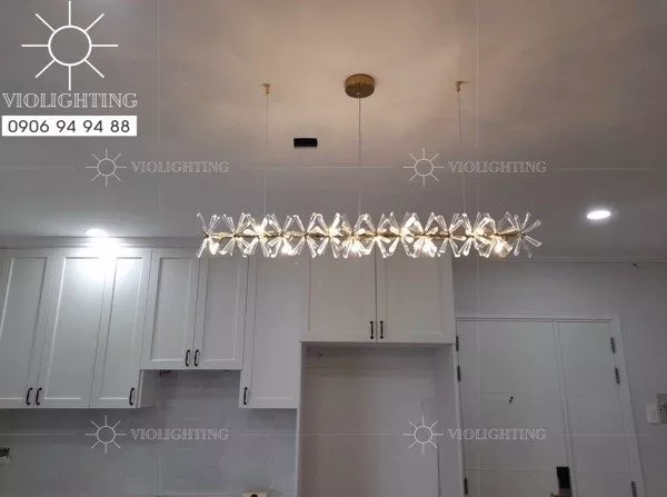 Đèn Gắn Trần Phòng Khách-Bàn Ăn Kiểu Ngang, Phale Cao Cấp Dc-1036