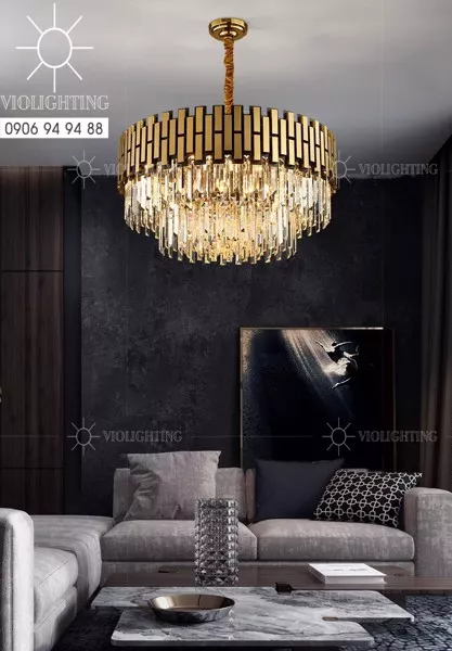 Đèn Gắn Trần Phòng Khách-Bàn Ăn, Thẻ Phale Phối Kim Loại Dc-1057