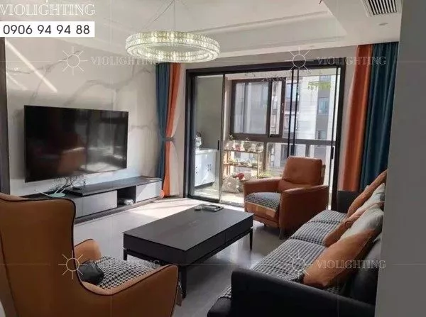 Đèn Gắn Trần Phòng Khách-Bàn Ăn,Vòng Phale Cao Cấp Dc-1063