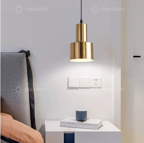 Đèn Thả Decor - Chụp Sắt Si Vàng Đồng Tdc-63