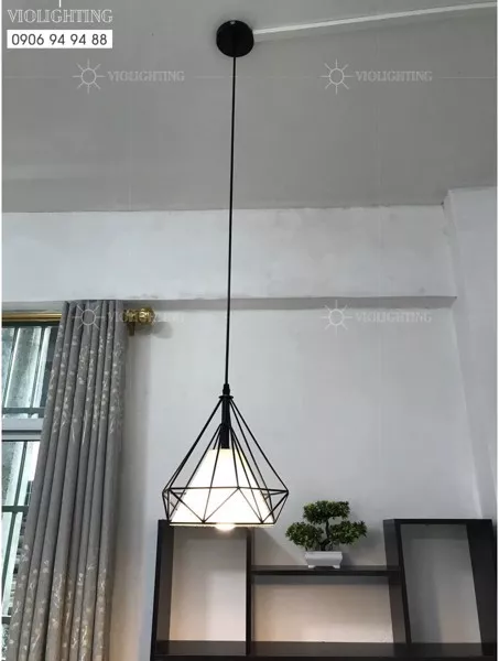 Đèn Thả Sắt Hình Kim Cương Tdc-05