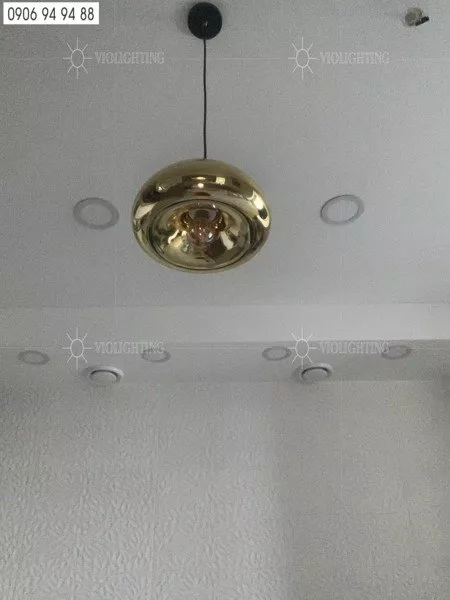 Đèn Thả Decor - Thủy Tinh Hình Trái Mận Nghệ Thuật Tdc-92