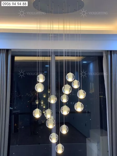 Đèn Thả Decor - Cầu Phale Giọt Nước Tdc-32