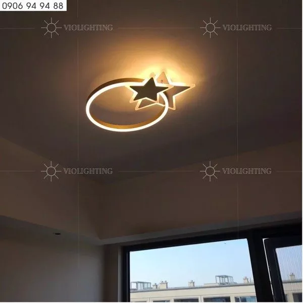 Đèn Ốp Trần Hiện Đại, Thiết Kế Ngôi Sao Ot-028