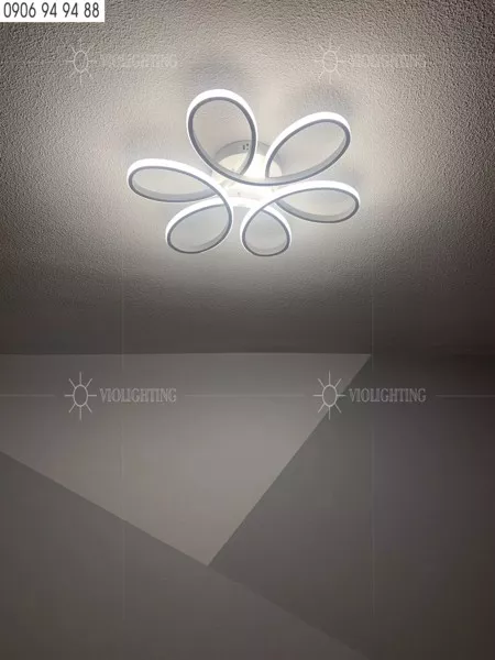 Đèn Ốp Trần Hiện Đại, Thiết Kế Hình Bông Hoa Ot-058
