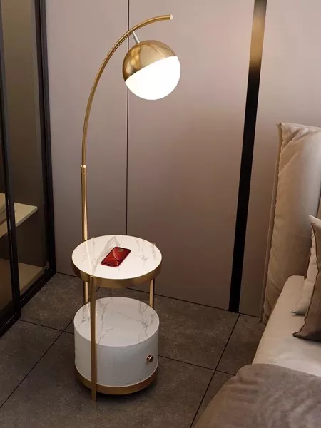 Đèn Cây Cao Cấp, Thiết Kế Moonlight, Kèm Cổng Sạc Hiện Đại Dc-221