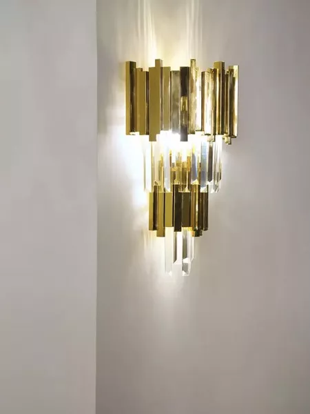 Đèn Gắn Tường Decor, Kim Loại Phối Phale Cao Cấp Vdc-531