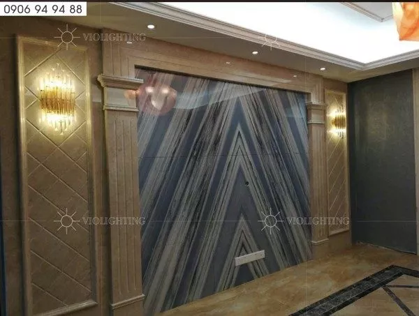 Đèn Gắn Tường Decor, Kim Loại Phối Phale Cao Cấp Vdc-532