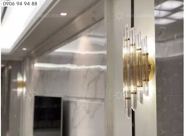 Đèn Gắn Tường Decor, Kim Loại Phối Phale Cao Cấp Vdc-532