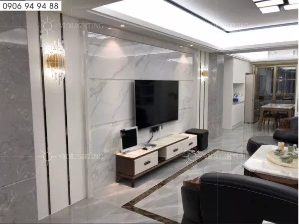 Đèn Gắn Tường Decor, Kim Loại Phối Phale Cao Cấp Vdc-532