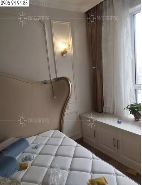 Đèn Gắn Tường Decor, Phale Thiết Kế Kiểu Vỏ Sò Nghệ Thuật Vdc-566