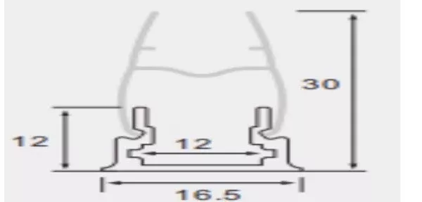 Thanh Nhôm Định Hình, Hắt Sáng Mặt Kính Bl3116
