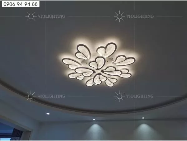 Đèn Ốp Trần Hiện Đại, Thiết Kế Hình Cánh Bướm Ot-041