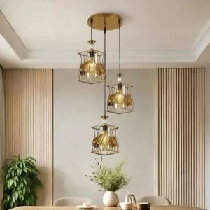 Đèn thả nhà bếp-bàn ăn giá rẻ, thả chụp lồng Nghệ Thuật SBA-74