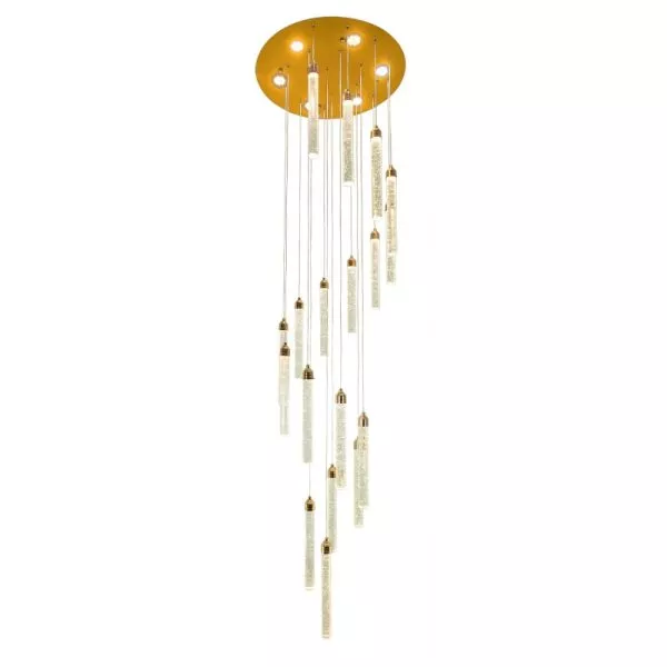 Đèn Chùm Thông Tầng Thiết Kế Ống Phale Hình Xoắn Ốc Dtt-137