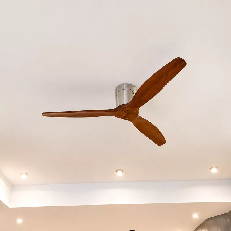 Quạt trần 3 cánh gỗ, thiết kế hiện đại QT-114 - Hình ảnh 3