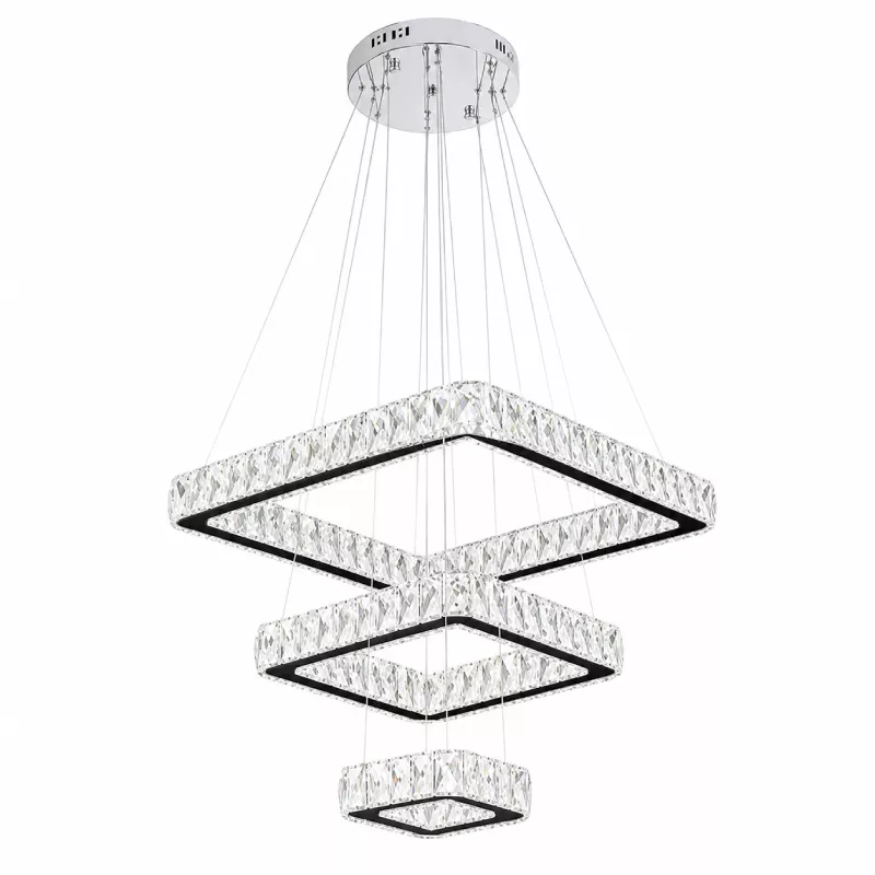 Đèn chùm phale, thiết kế khung hình vuông hiện đại DC-442 - Hình ảnh 4