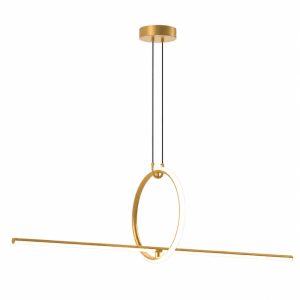 Đèn thả hiện đại – thiết kế LED thanh ngang DT-35