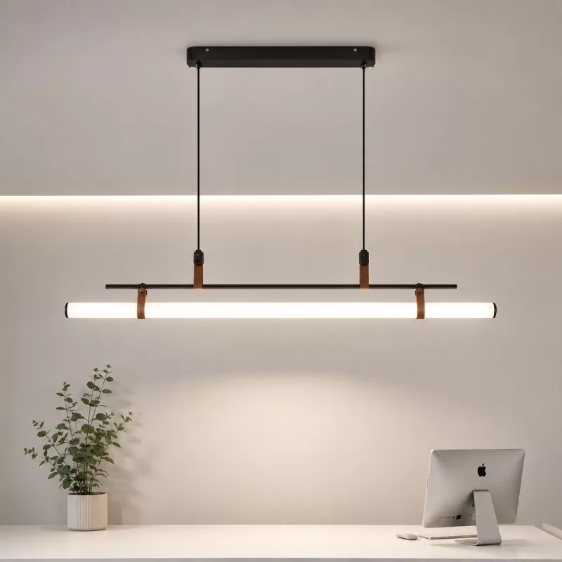 Đèn thả hiện đại - thiết kế thả ngang, ống led nghệ thuật DT-30 - Hình ảnh 4