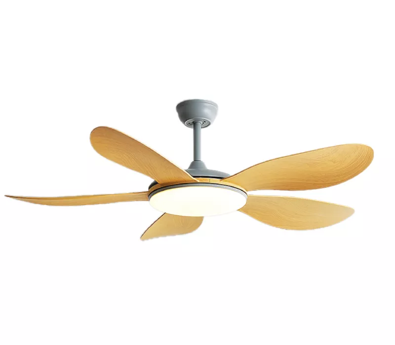 Quạt Trần Đèn, Cánh Nhựa Giả Gỗ, Thiết Kế Hiện Đại Qt-197
