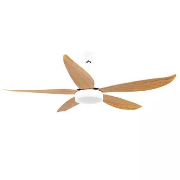 Quạt Trần Đèn, Cánh Nhựa Giả Gỗ Đơn Giản Hiện Đại Qt-199