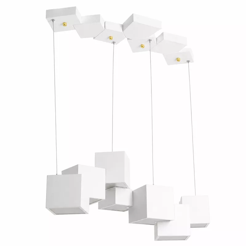Đèn thả hiện đại - thiết kế thả ngang, khối lập phương sáng tạo DT-21 - Hình ảnh 2