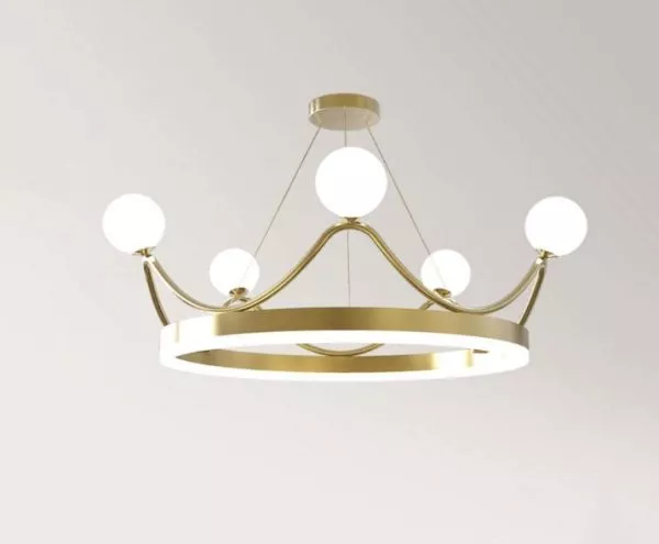 Đèn Chùm Hiện Đại - Thiết Kế Hình Vương Miện Tròn Dc-429