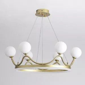 Đèn chùm hiện đại – thiết kế hình vương miện tròn DC-429