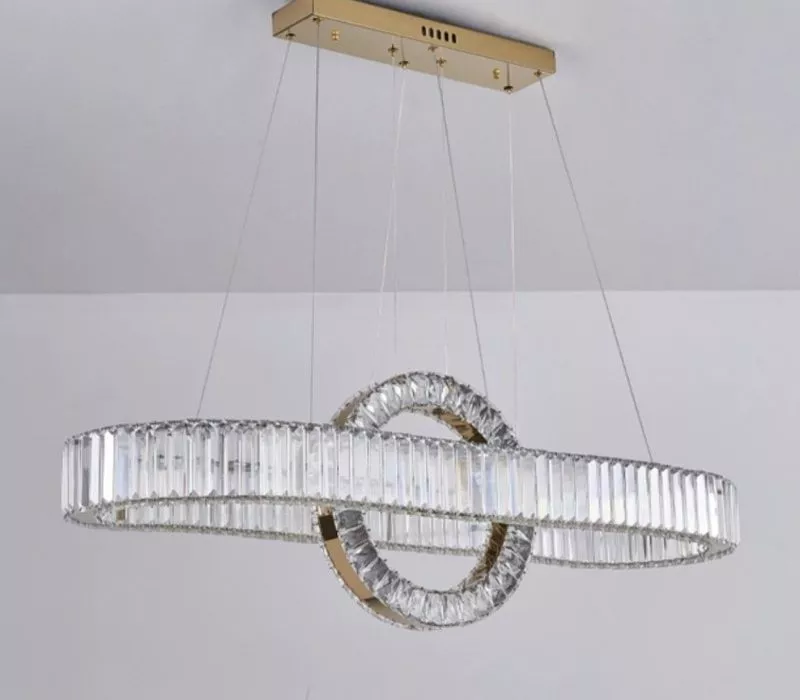 Đèn Chùm Phale, Thiết Kế Thả Ngang, Vòng Phale Trắng Cao Cấp Dc-406 - Hình Ảnh 2