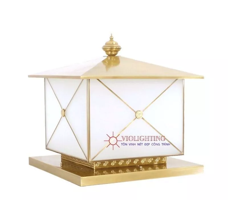 Đèn Gắn Cổng-Hàng Rào Bằng Đồng Tc 05