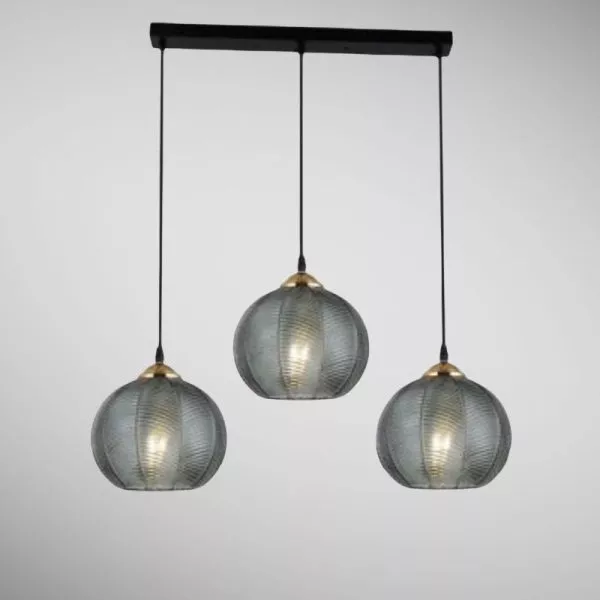 Đèn Thả Nhà Bếp-Bàn Ăn Giá Rẻ, Thả Thủy Tinh Màu Khói Sba-55