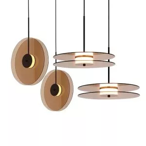 Đèn thả thủy tinh thiết kế cánh quạt TDC-1200