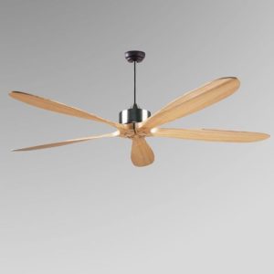 Quạt trần 5 cánh gỗ, thiết kế hiện đại QT-141