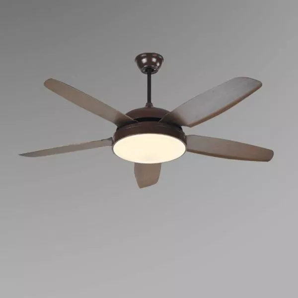 Quạt Trần Đèn, 5 Cánh Nhựa, Thiết Kế Hiện Đại Qt-161