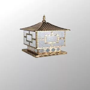 Đèn trụ cổng – hàng rào giá rẻ, thiết kế cổ điển DTC-35