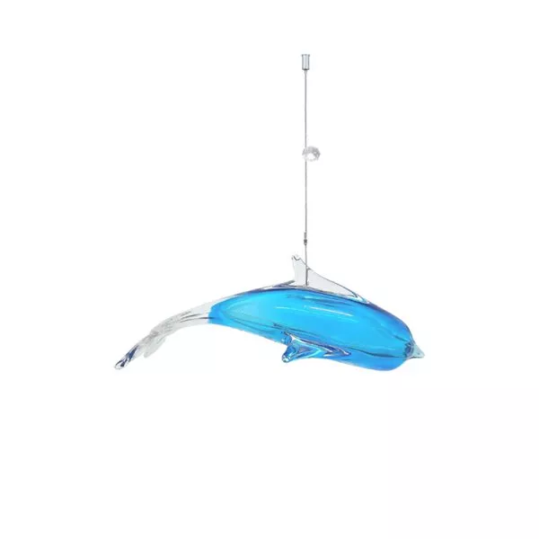 Đèn Thả Decor - Thiết Kế Hiện Đại Thủy Tinh Hình Cá Heo Tdc-2278 - Hình Ảnh 3