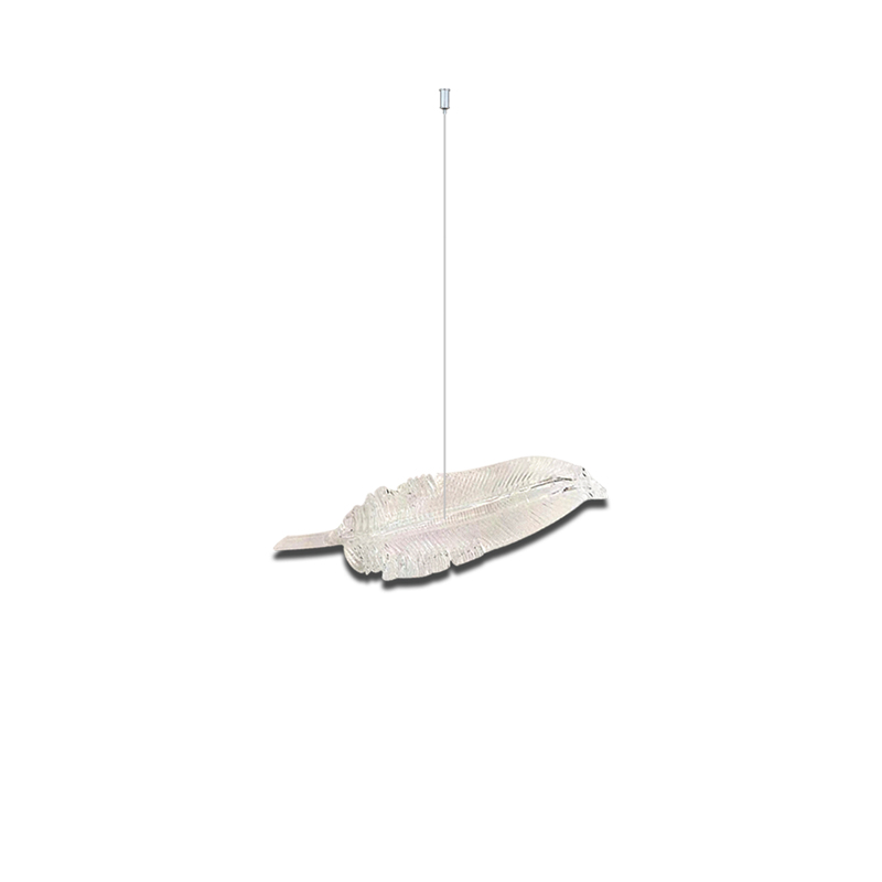 Đèn thả Decor - Thiết kế hiện đại thủy tinh hình lông vũ TDC-2281 - Hình ảnh 5