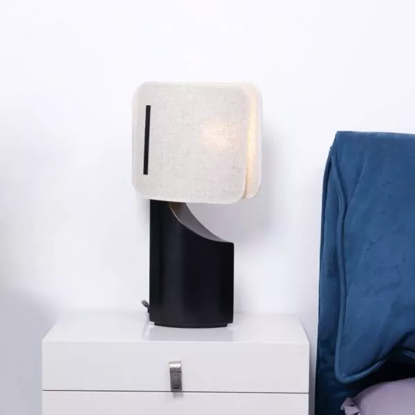 Đèn Bàn Thiết Kế Hiện Đại, Chao Vải Cao Cấp Db-695