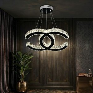 Đèn chùm phale, thiết kế thả ngang hiện đại DC-404