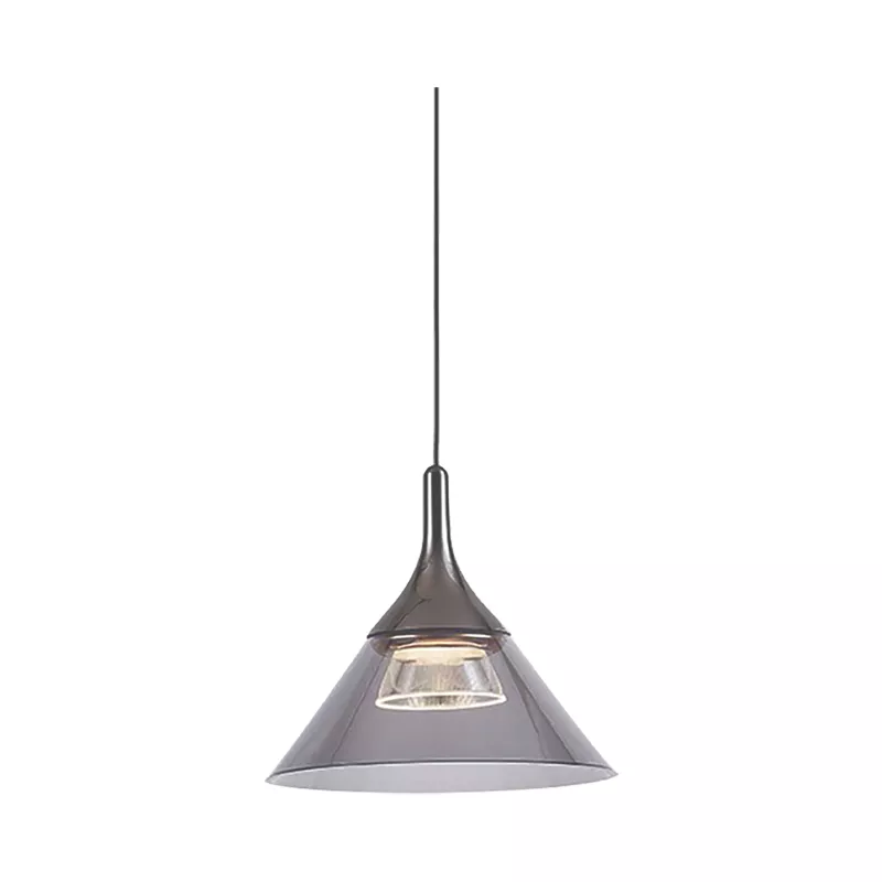 Đèn thả Decor - Thiết kế hiện đại hình nón màu khói TDC-2263 - Hình ảnh 4