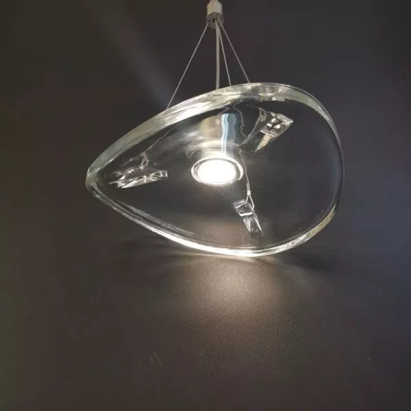 Đèn Thả Decor - Thiết Kế Hiện Đại Thủy Tinh Hình Lá Mảnh Tdc-2277 - Hình Ảnh 4