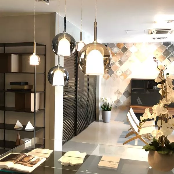 Đèn Thả Decor - Thiết Kế Hiện Đại Thủy Tinh Màu Trà Tdc-2287 - Hình Ảnh 3