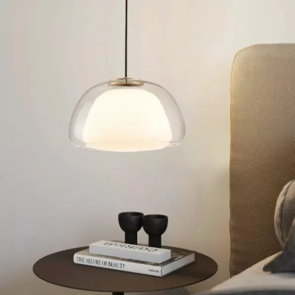 Đèn Thả Decor - Thiết Kế Hiện Đại Thủy Tinh Phối Hai Lớp Tdc-2265