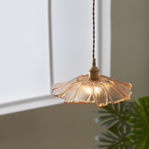 Đèn thả Decor – Thiết kế hiện đại thủy tinh vàng TDC-2268